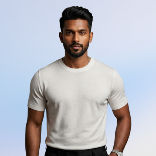 Regular Fit Plain White T-Shirt | 100% Cotton | Unisex | Premium Comfort